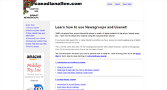 Desktop Screenshot of canadianalien.com
