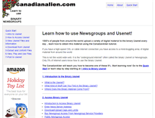 Tablet Screenshot of canadianalien.com